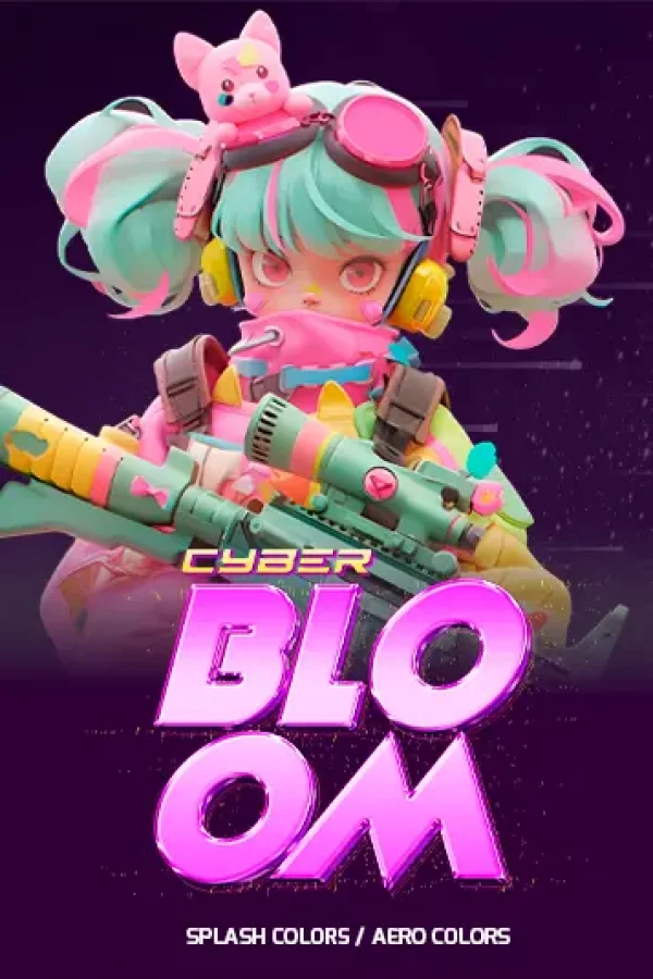 CYBER BLOOM Pintura Adamantium Colors